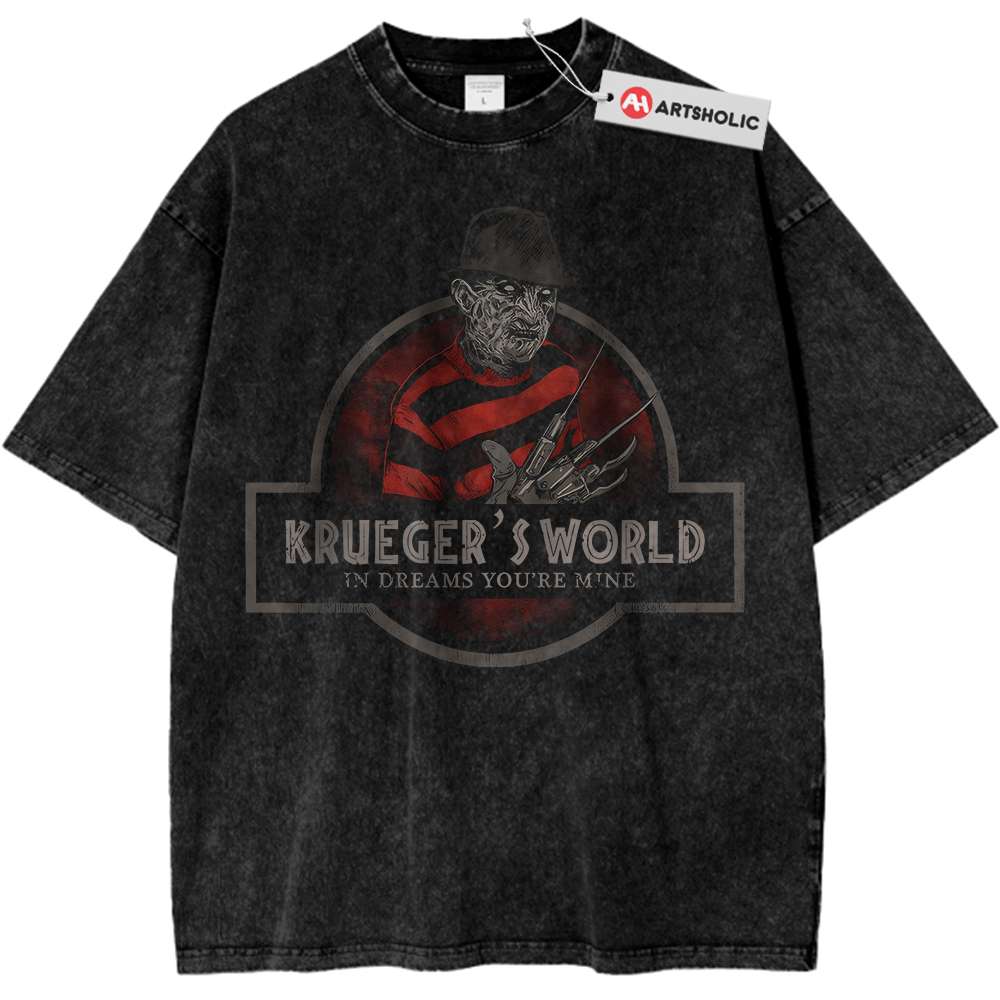 Freddy Krueger Shirt, A Nightmare on Elm Street Shirt, Halloween Shirt, Horror Shirt, Vintage Tee