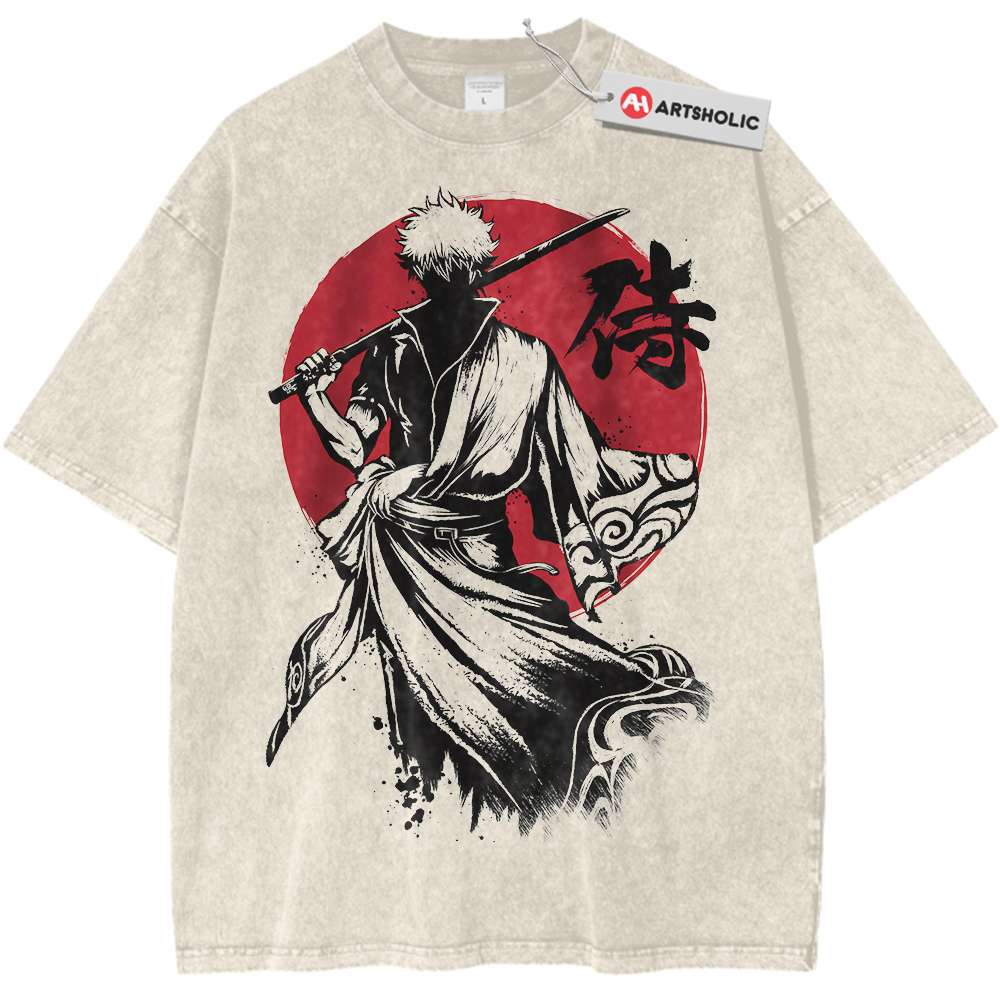 Gintoki Sakata Shirt, Gintama Shirt, Anime Shirt, Vintage Tee