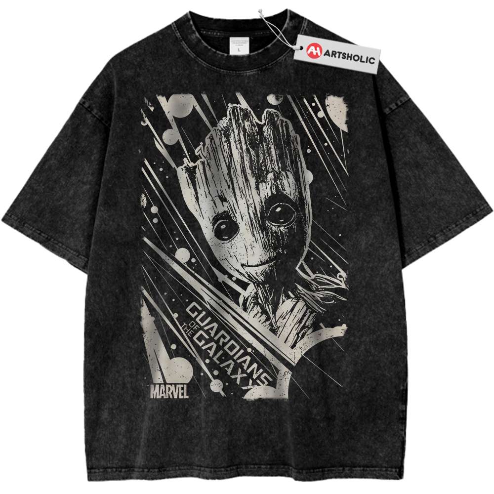 Groot Shirt, Marvel Comics Shirt, Groot Vintage Tee