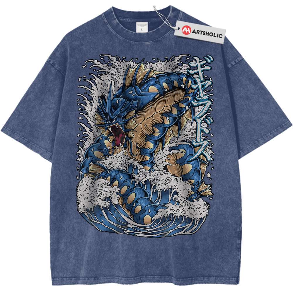 Gyarados Shirt, Pokemon Shirt, Anime Shirt, Vintage T-Shirt Gyarados Shirt, Pokemon Shirt, Anime Shirt, Vintage T-Shirt