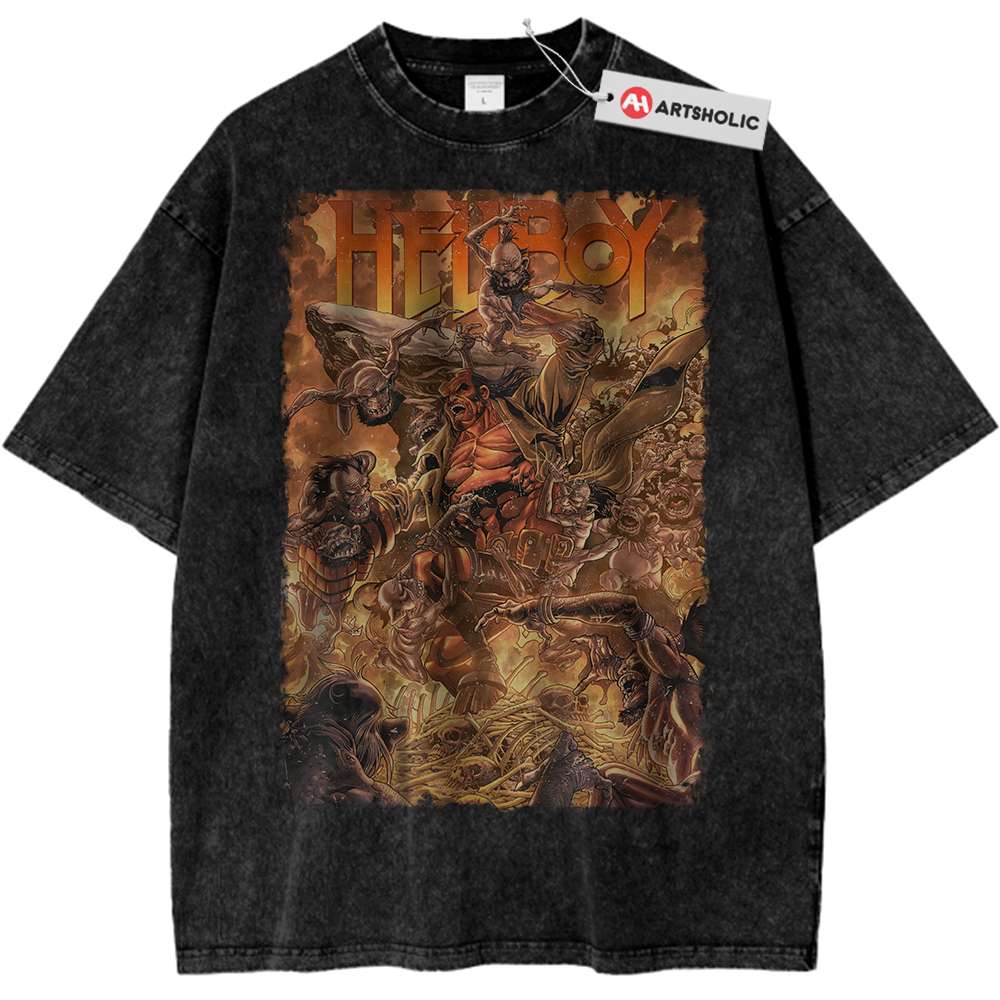 Hellboy Shirt, Movie Shirt, Vintage Tee