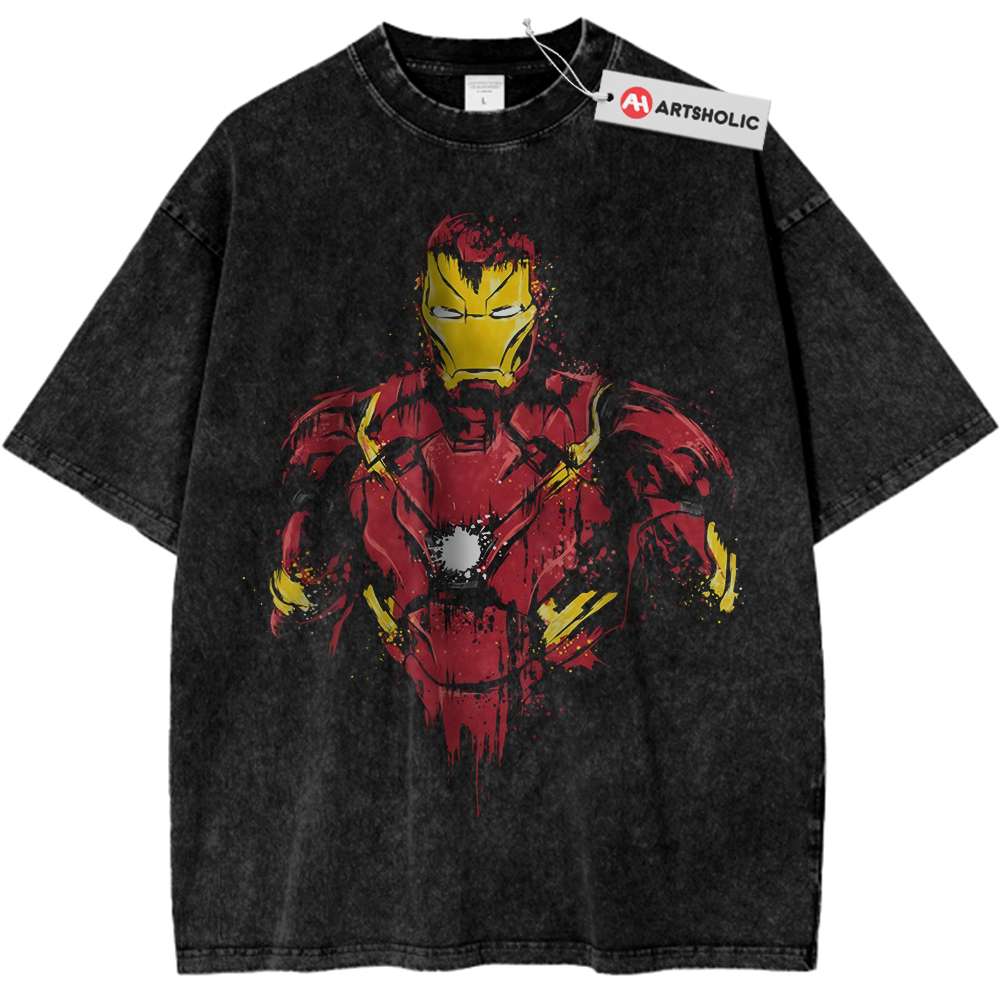 Iron Man Shirt, Marvel Comics Shirt, Vintage Tee