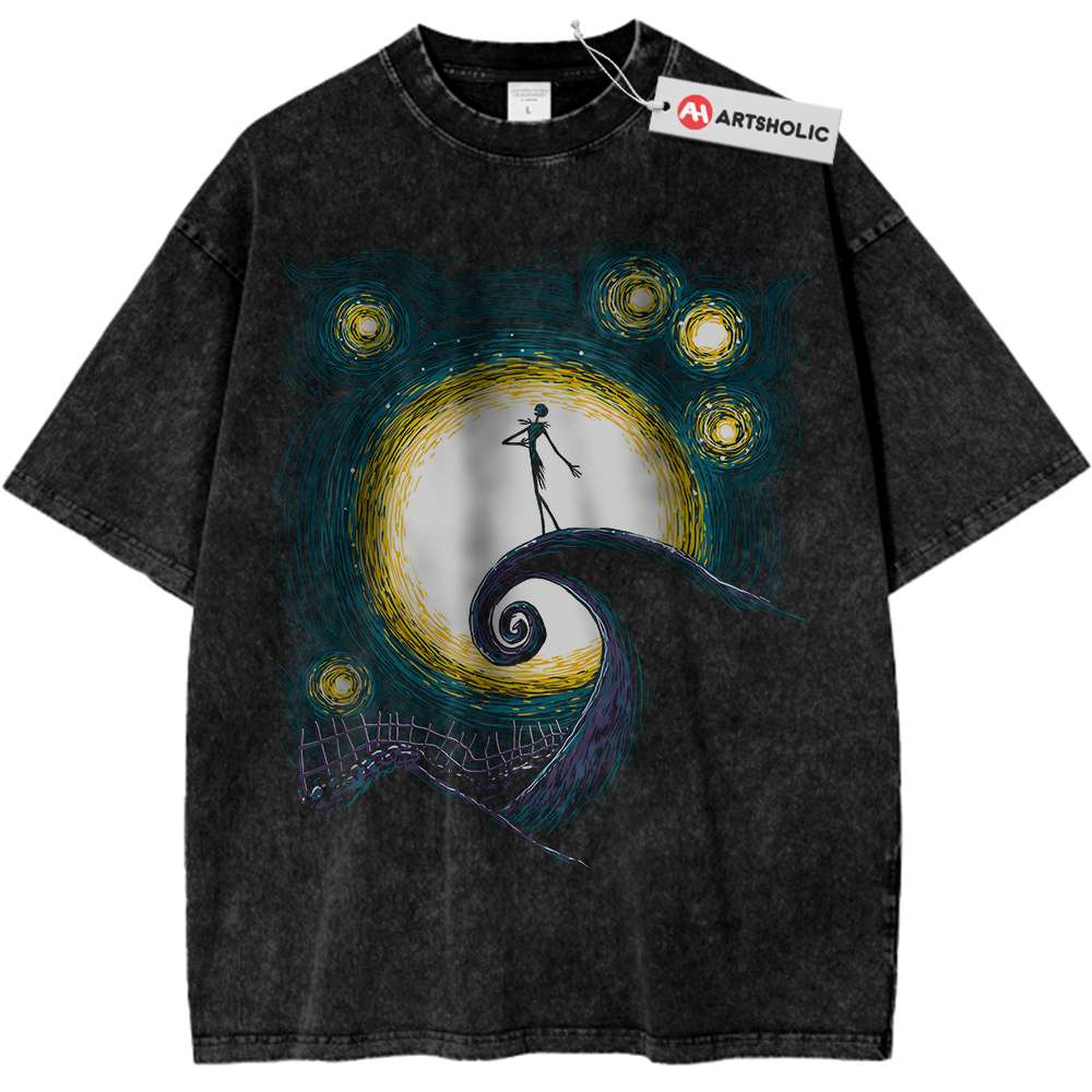 Jack Skellington Shirt, The Nightmare Before Christmas Shirt, Animated Shirt, Vintage T-Shirt