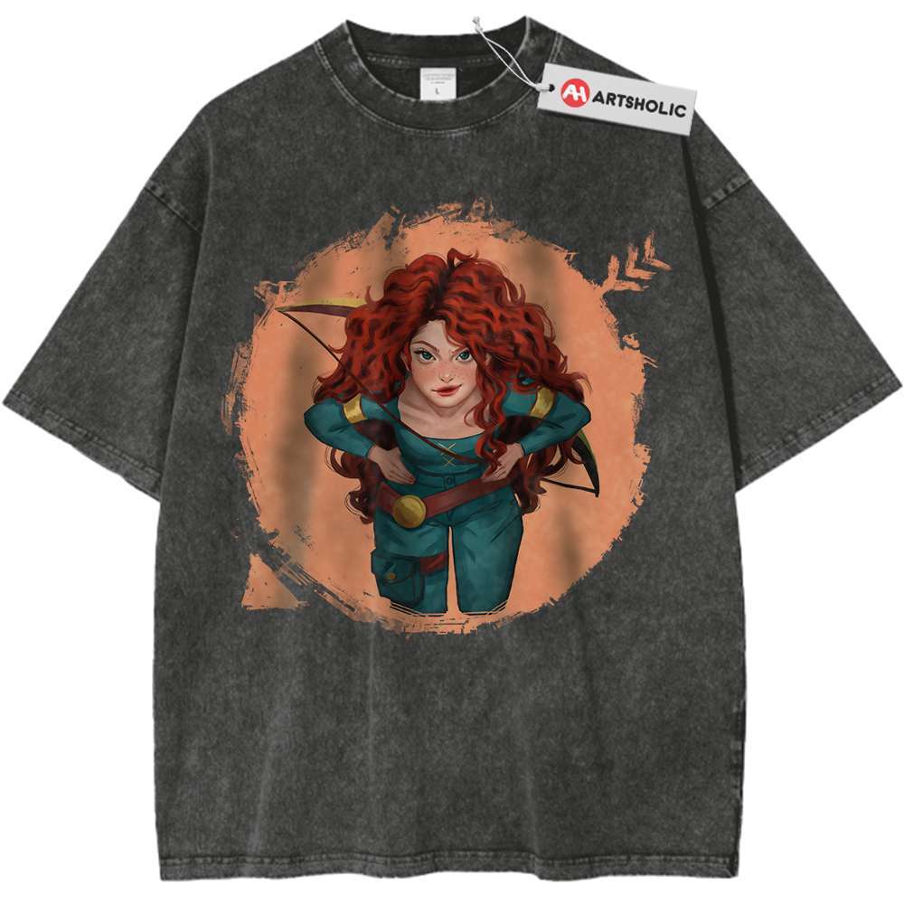 Merida Shirt, Brave Shirt, Animated Shirt, Vintage T-Shirt