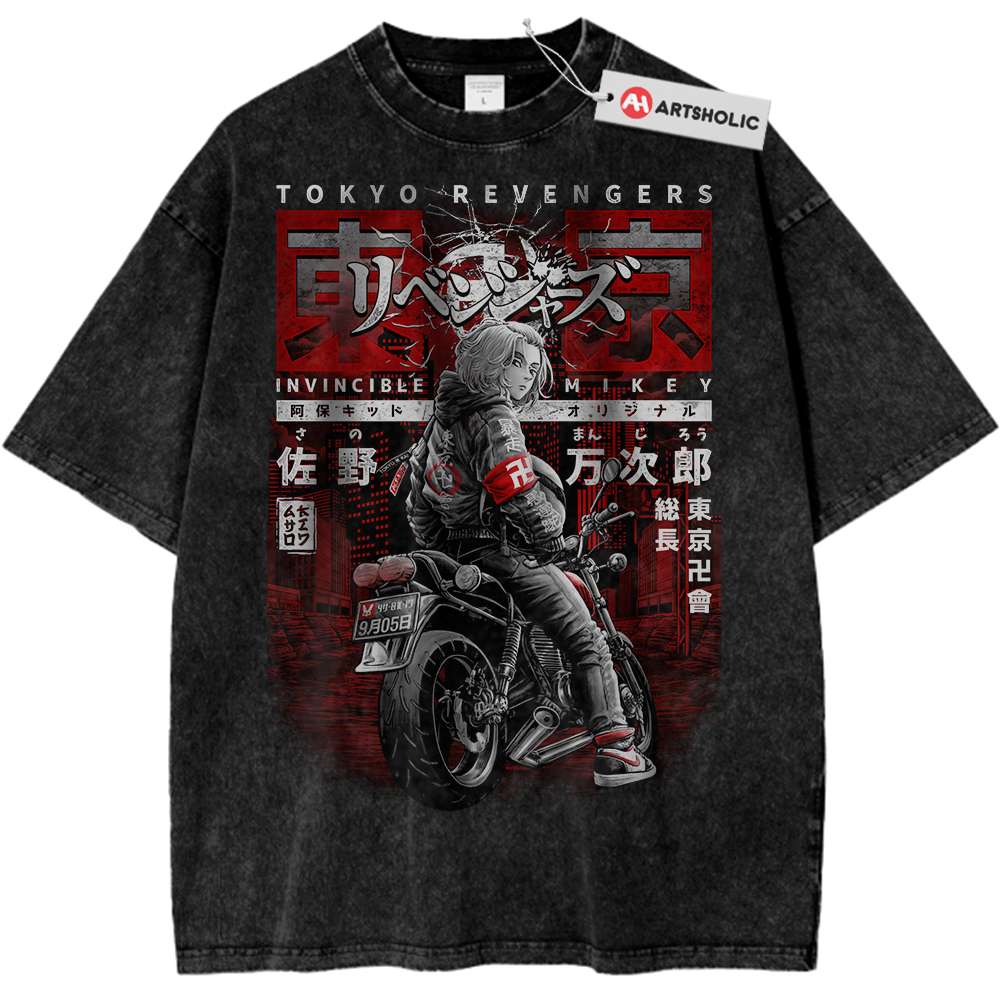 Mikey Shirt, Tokyo Revengers Shirt, Anime Shirt, Vintage Tee