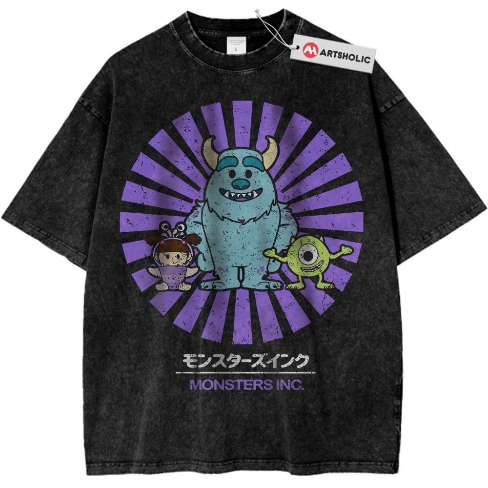 Monsters, Inc. Shirt, Animated Shirt, Vintage T-Shirt