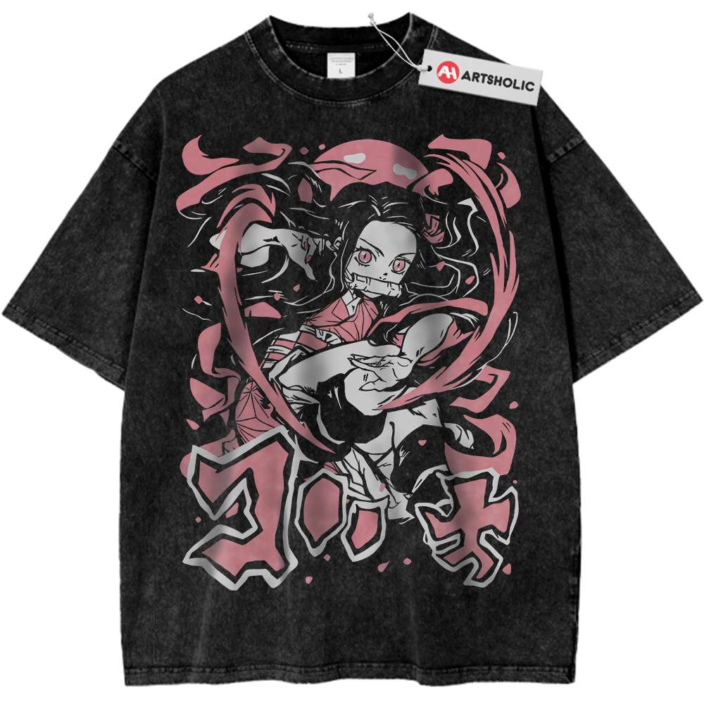 Nezuko Kamado Shirt, Demon Slayer Shirt, Anime Shirt, Vintage Tee