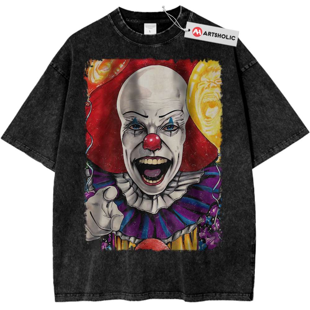 Pennywise Shirt, IT Shirt, Horror Movie Shirt, Vintage Tee