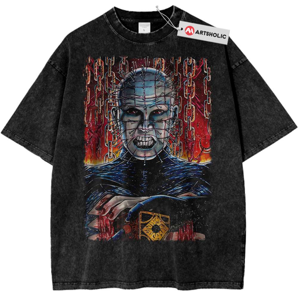 Pinhead Shirt, Hellraiser Shirt, Horror Movie Shirt, Vintage Tee