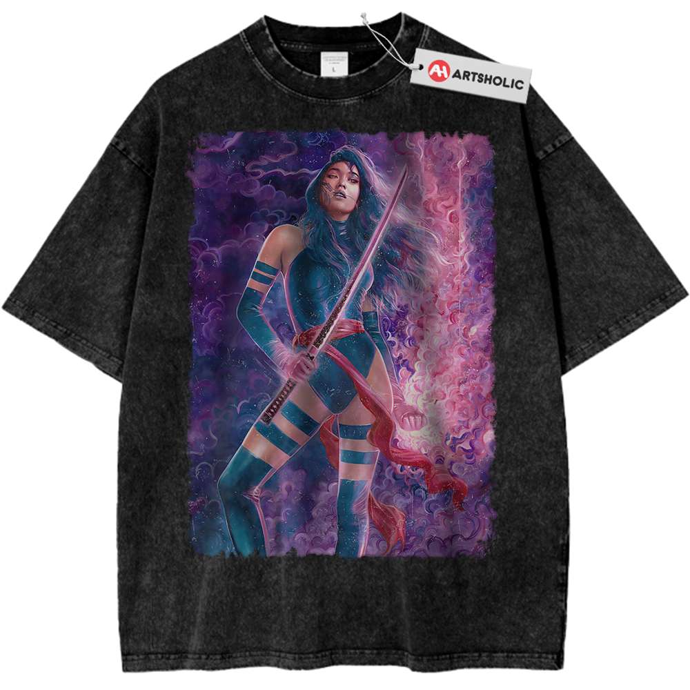 Psylocke Shirt, X-Men Shirt, Marvel Comics Shirt, Vintage Tee