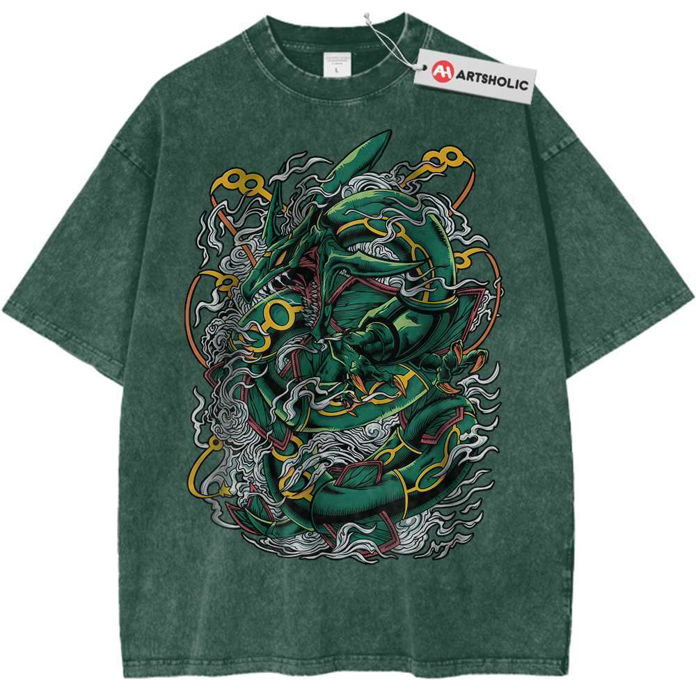 Rayquaza Shirt, Pokemon Shirt, Anime Shirt, Vintage T-Shirt