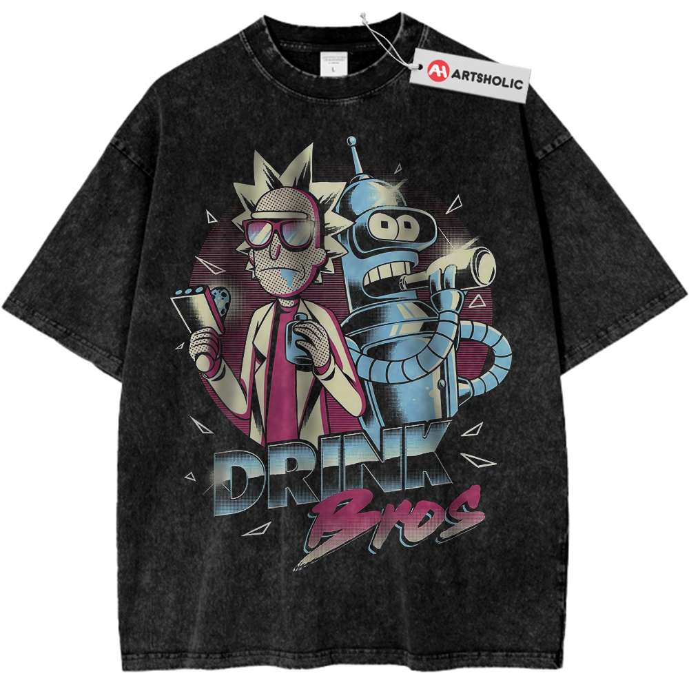 Rick and Morty Shirt, Animated Shirt, Vintage Tee