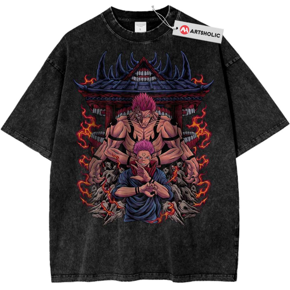 Ryomen Sukuna Shirt, Jujutsu Kaisen Shirt, Anime Shirt, Vintage Tee