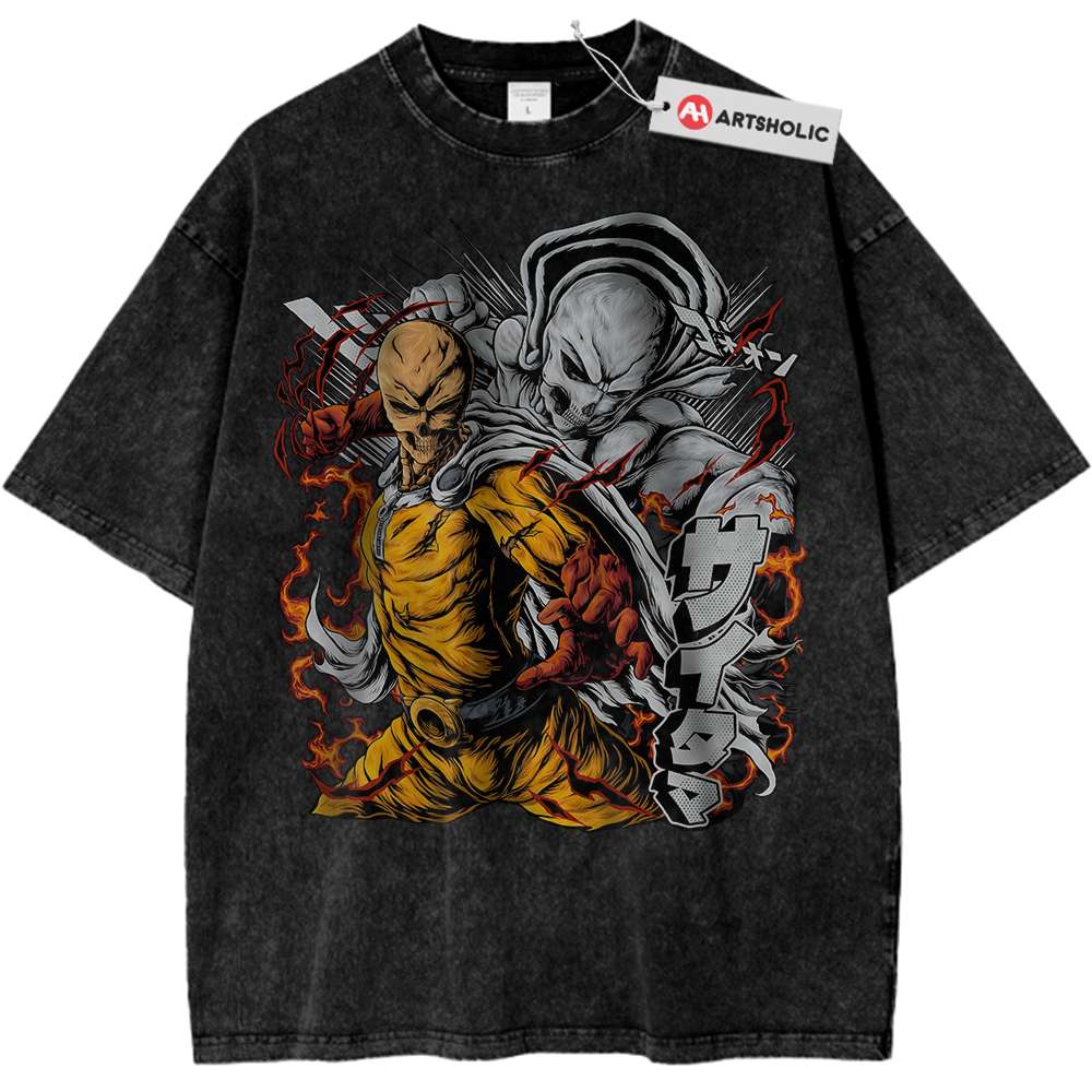 Saitama Shirt, One Punch Man Shirt, Anime Shirt, Vintage Tee