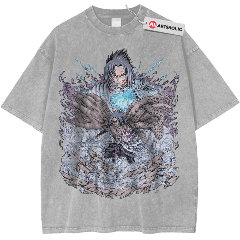 Sasuke Uchiha Shirt, Naruto Shirt, Anime Shirt, Vintage T-Shirt