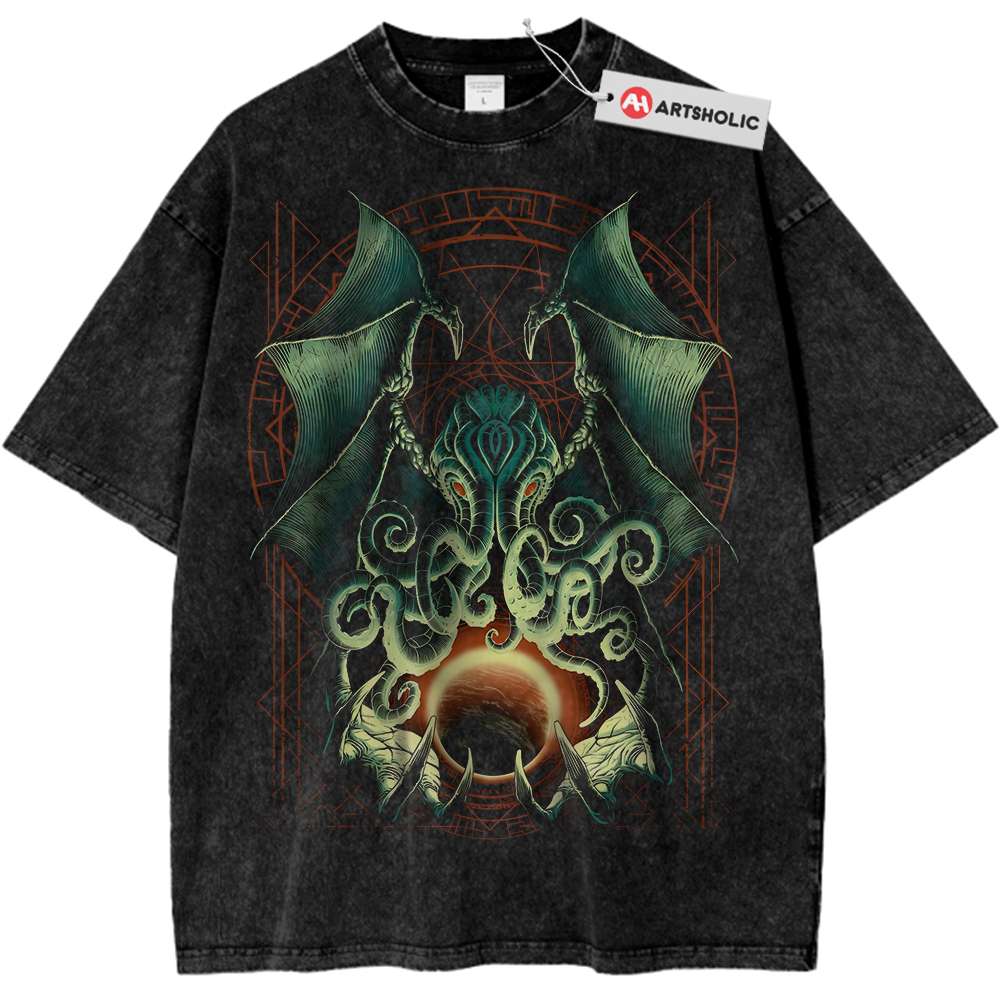 The Call of Cthulhu Shirt, Mythology Shirt, Vintage T-Shirt