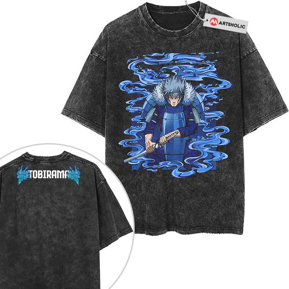 Tobirama Senju Shirt, Naruto Shirt, Anime Shirt, Vintage T-Shirt 2-Sided