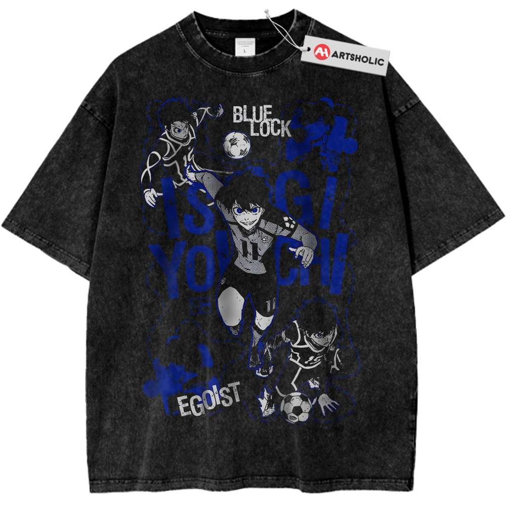 Yoichi Isagi Shirt, Blue Lock Shirt, Anime Shirt, Vintage T-Shirt