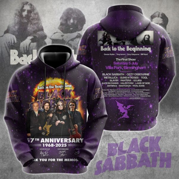Black Sabbath X Ozzy Osbourne 3D T-Shirt, Sweatshirt, Hoodie