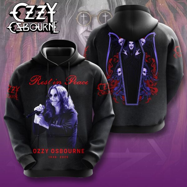 Black Sabbath X Ozzy Osbourne 3D T-Shirt, Sweatshirt, Hoodie