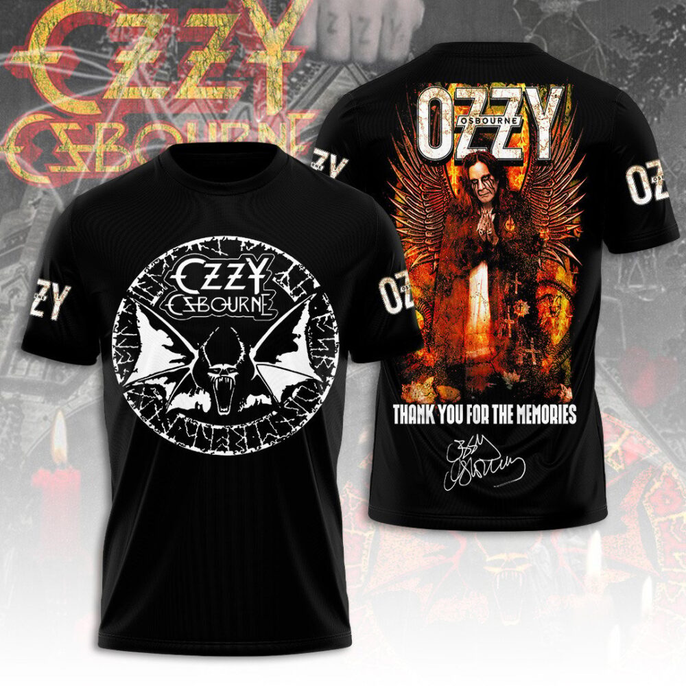 Black Sabbath X Ozzy Osbourne 3D T-Shirt, Sweatshirt, Hoodie