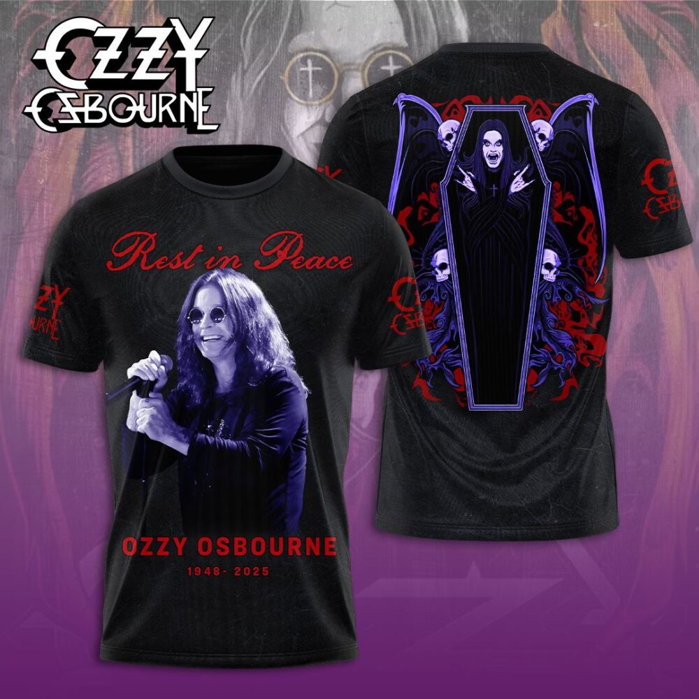 Black Sabbath X Ozzy Osbourne 3D T-Shirt, Sweatshirt, Hoodie